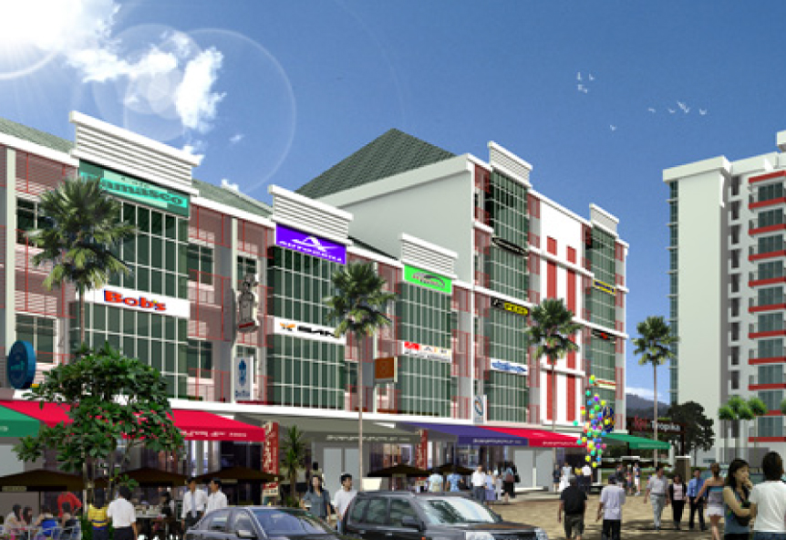 Puchong Town Centre Commercial Area